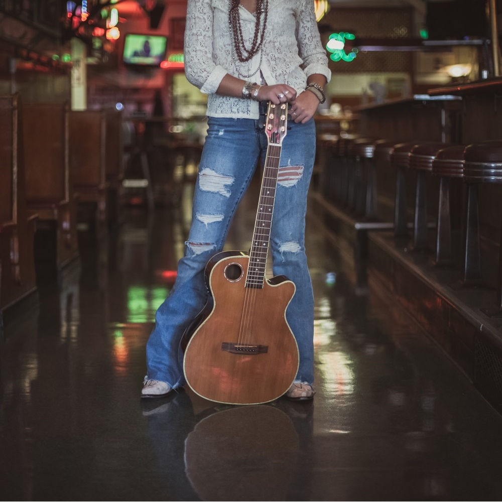 Dear John Distressed Flare Jeans